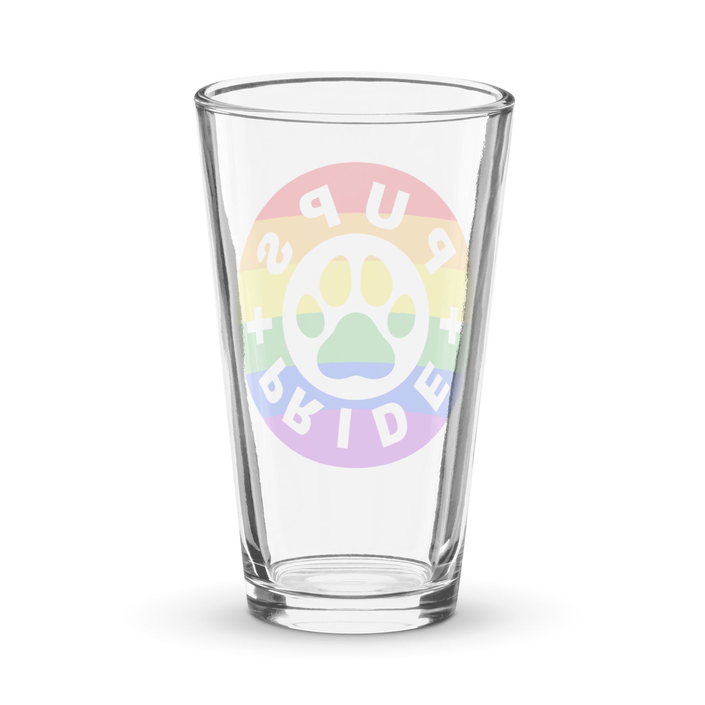 Pups and Pride Pint Glass