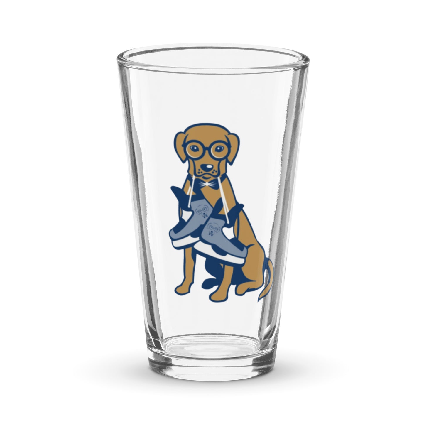Hockey Shaker pint glass