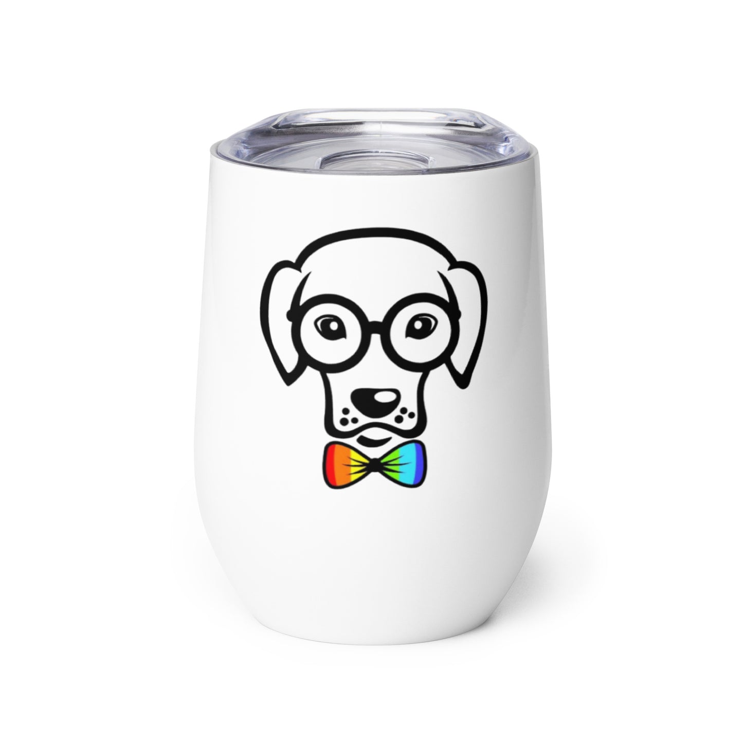 Pride Bow Tie Wine tumbler