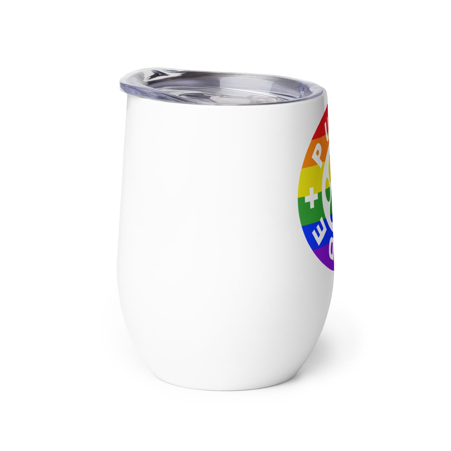 Pups & Pride Wine tumbler