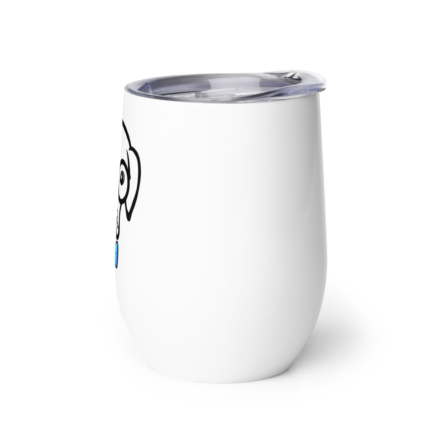 Pride Bow Tie Wine tumbler