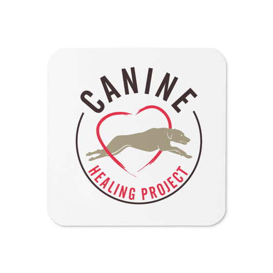 Canine Healing Cork-back coaster