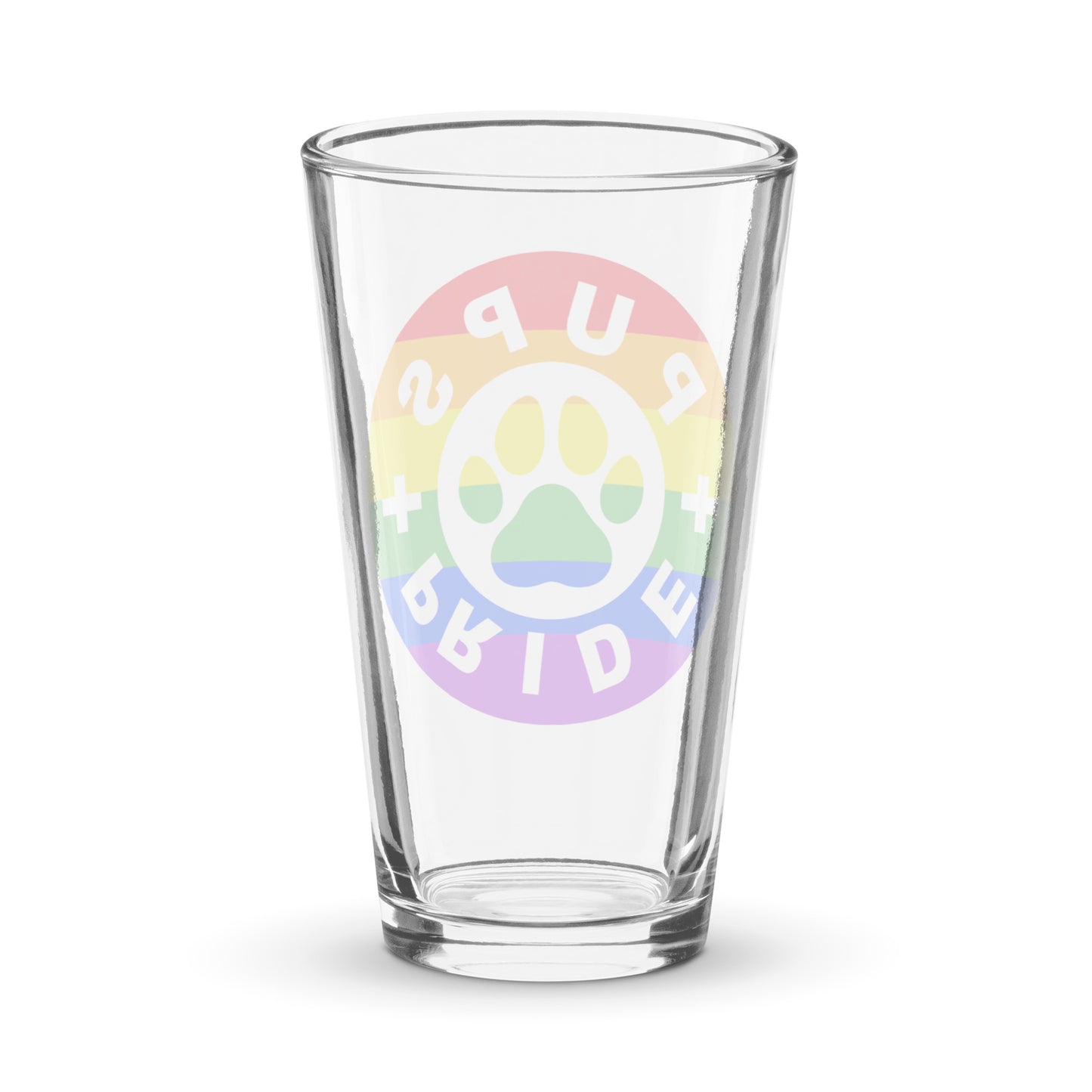 Pups and Pride Pint Glass