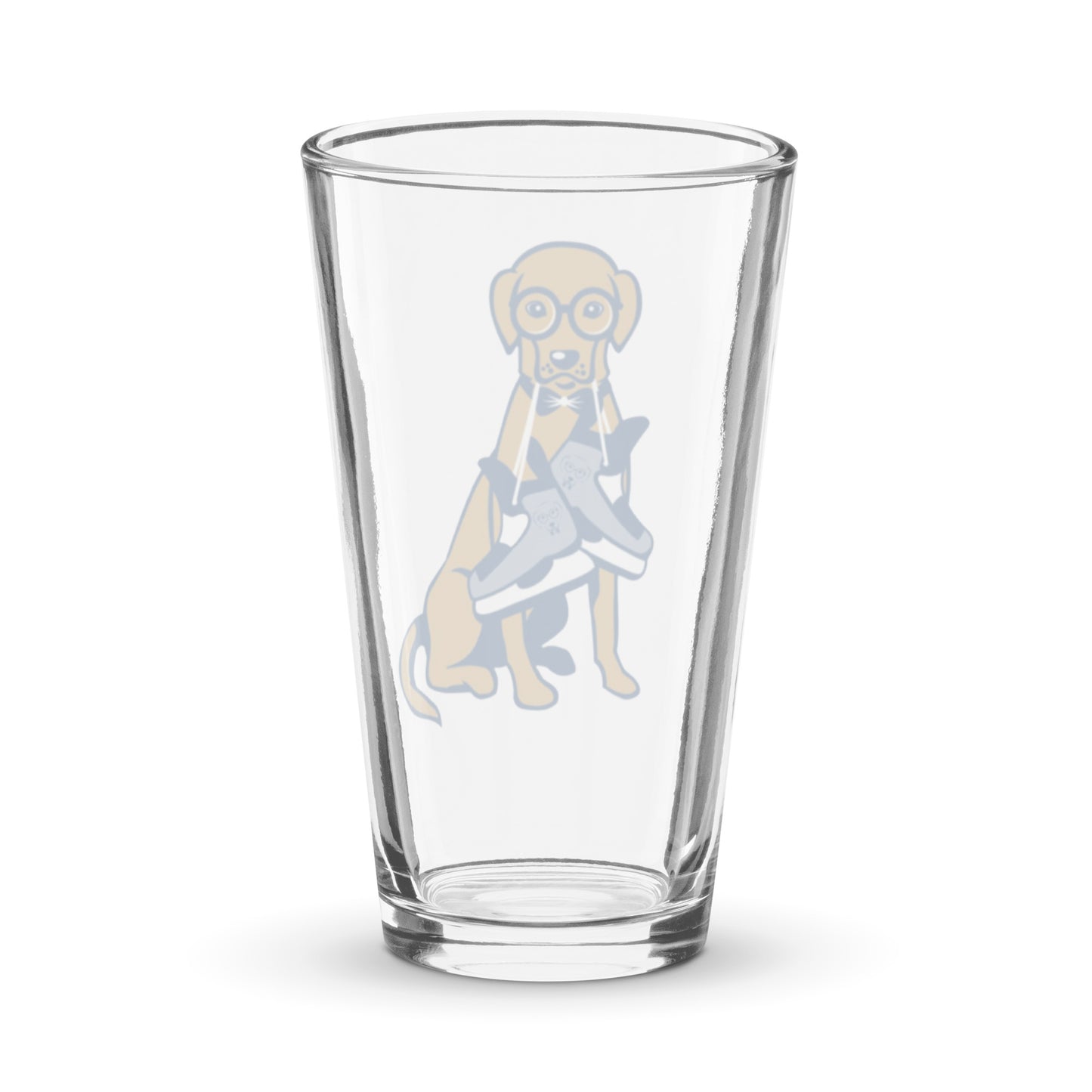 Hockey Shaker pint glass