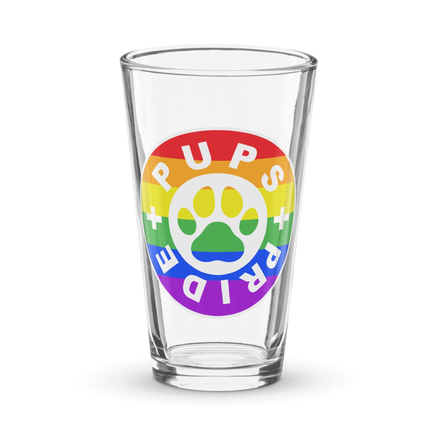 Pups and Pride Pint Glass