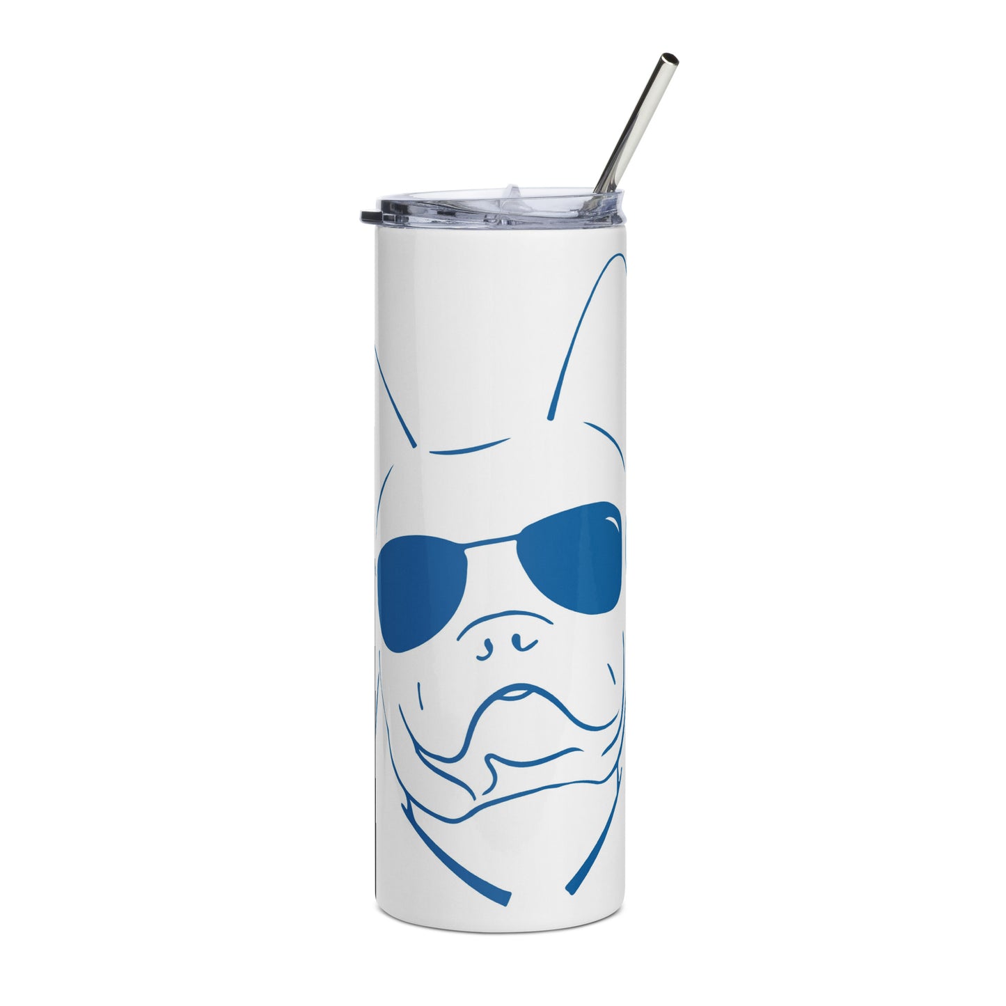 Frenchie Stainless steel tumbler