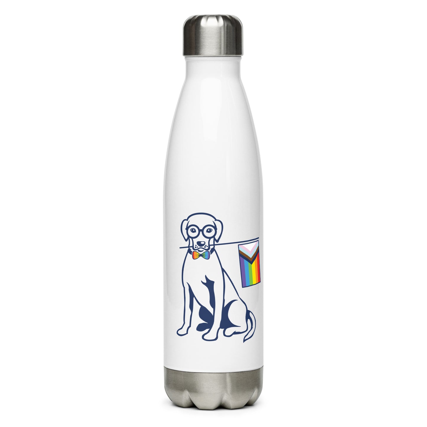 Pride Flag Stainless Steel Water Bottle