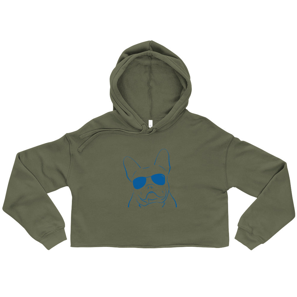 Frenchie Crop Hoodie