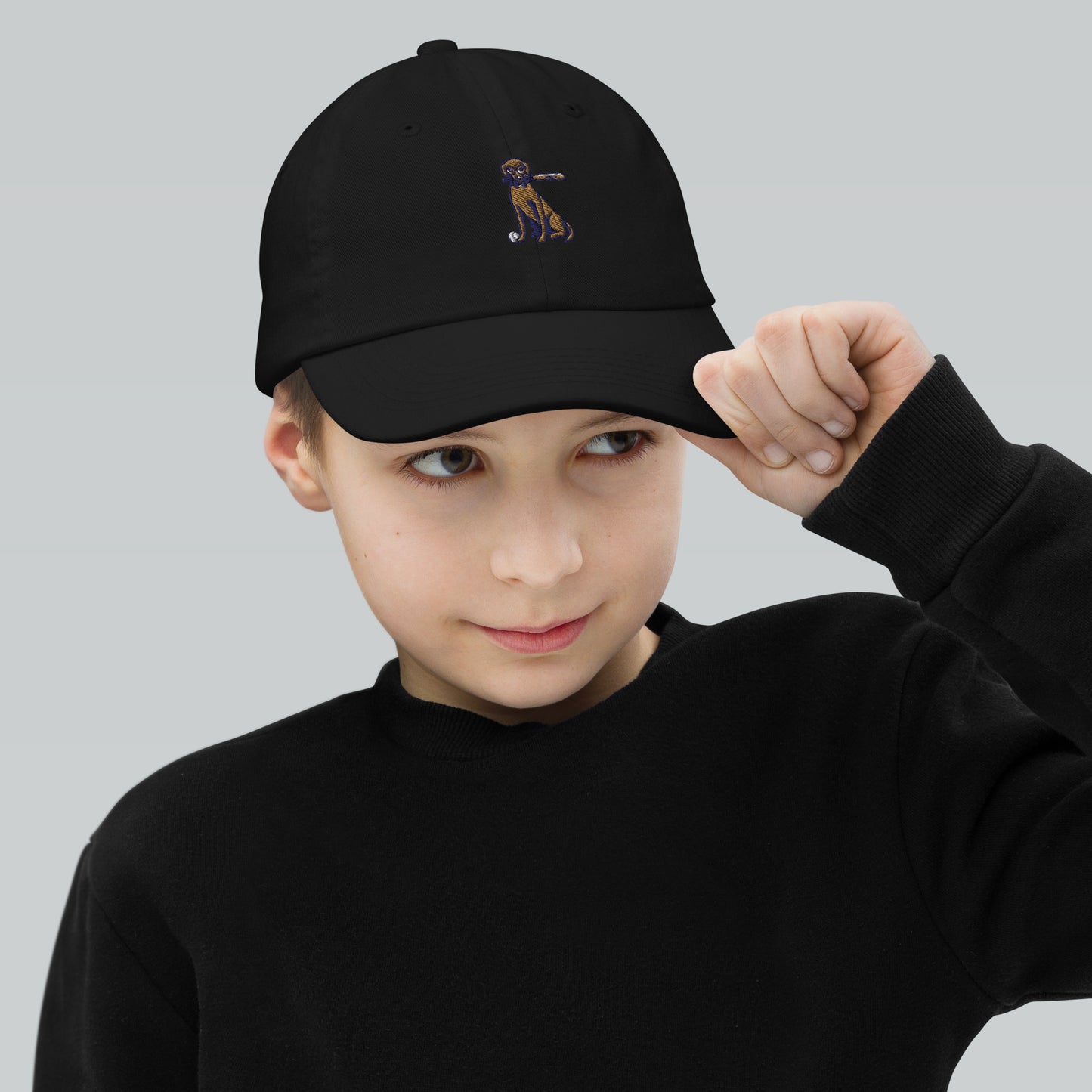 Baseball youth sports cap