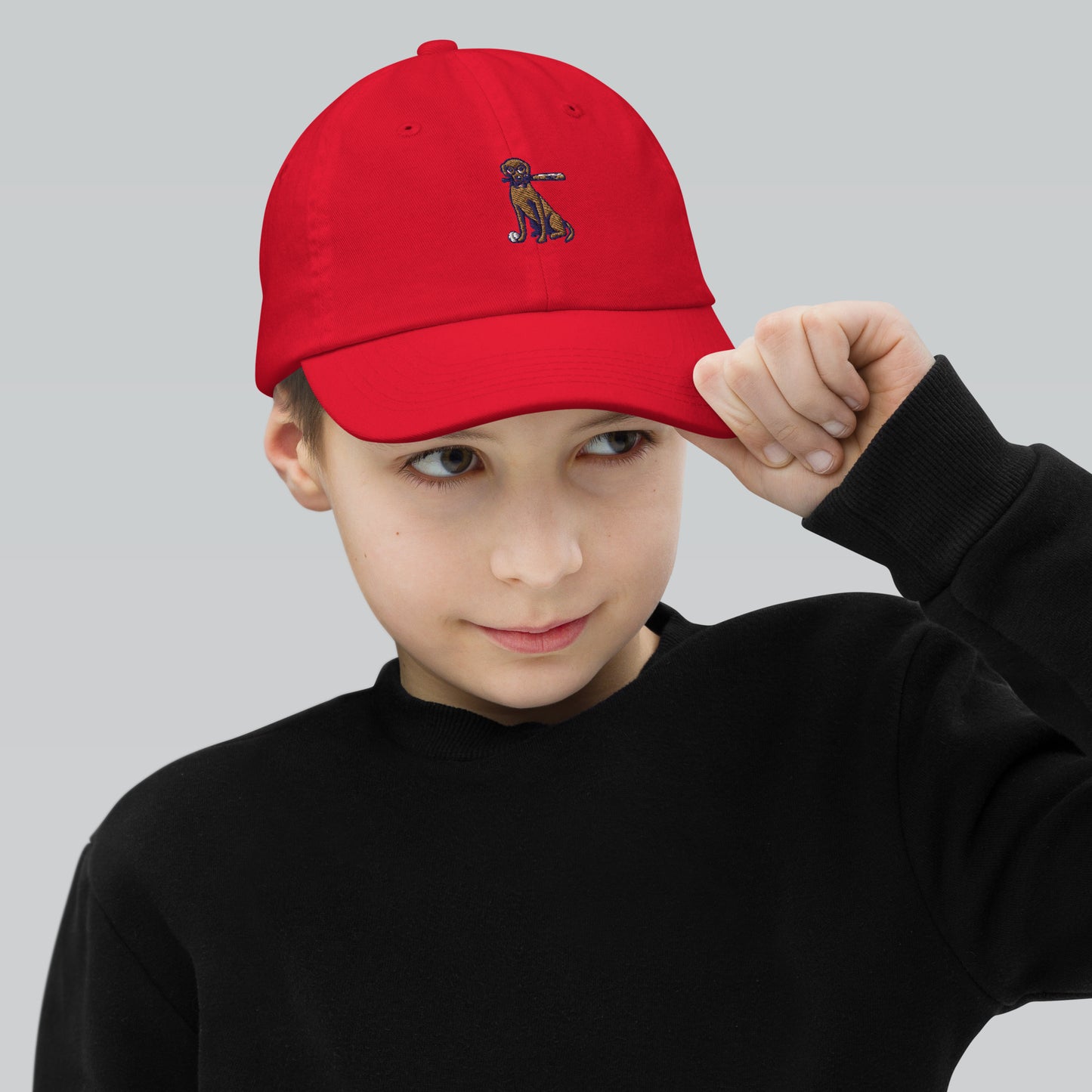 Baseball youth sports cap