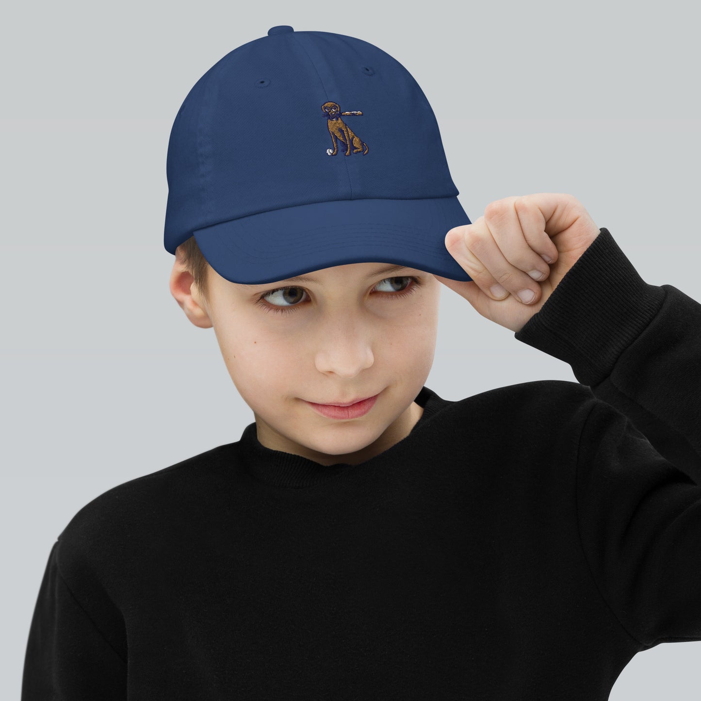 Baseball youth sports cap